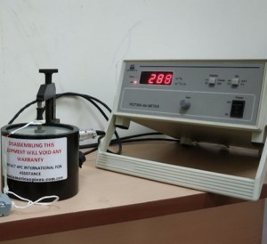 Piezoelectric coefficient (d33) and dielectric measurements (DKS)
